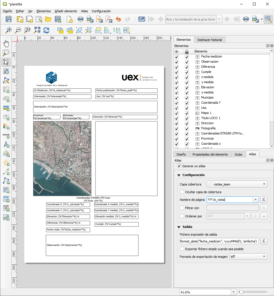 Plantilla de la reseña de obstáculo